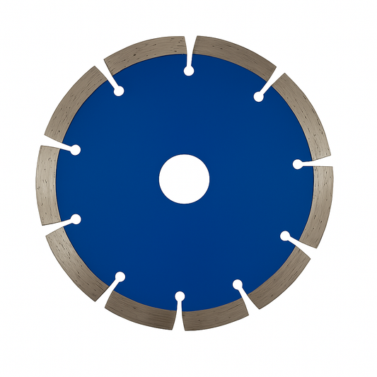 Disc Diamantat Segmentat 115mm, Tăiere Beton, Cărămidă, Piatră, Viteză Max 13.200 RPM, Utilizare Profesională